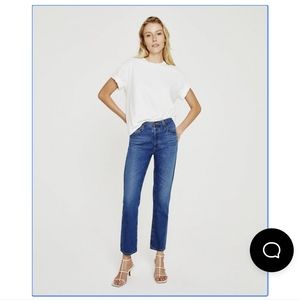 AG The Isabelle High Rise Straight Crop jeans size 26